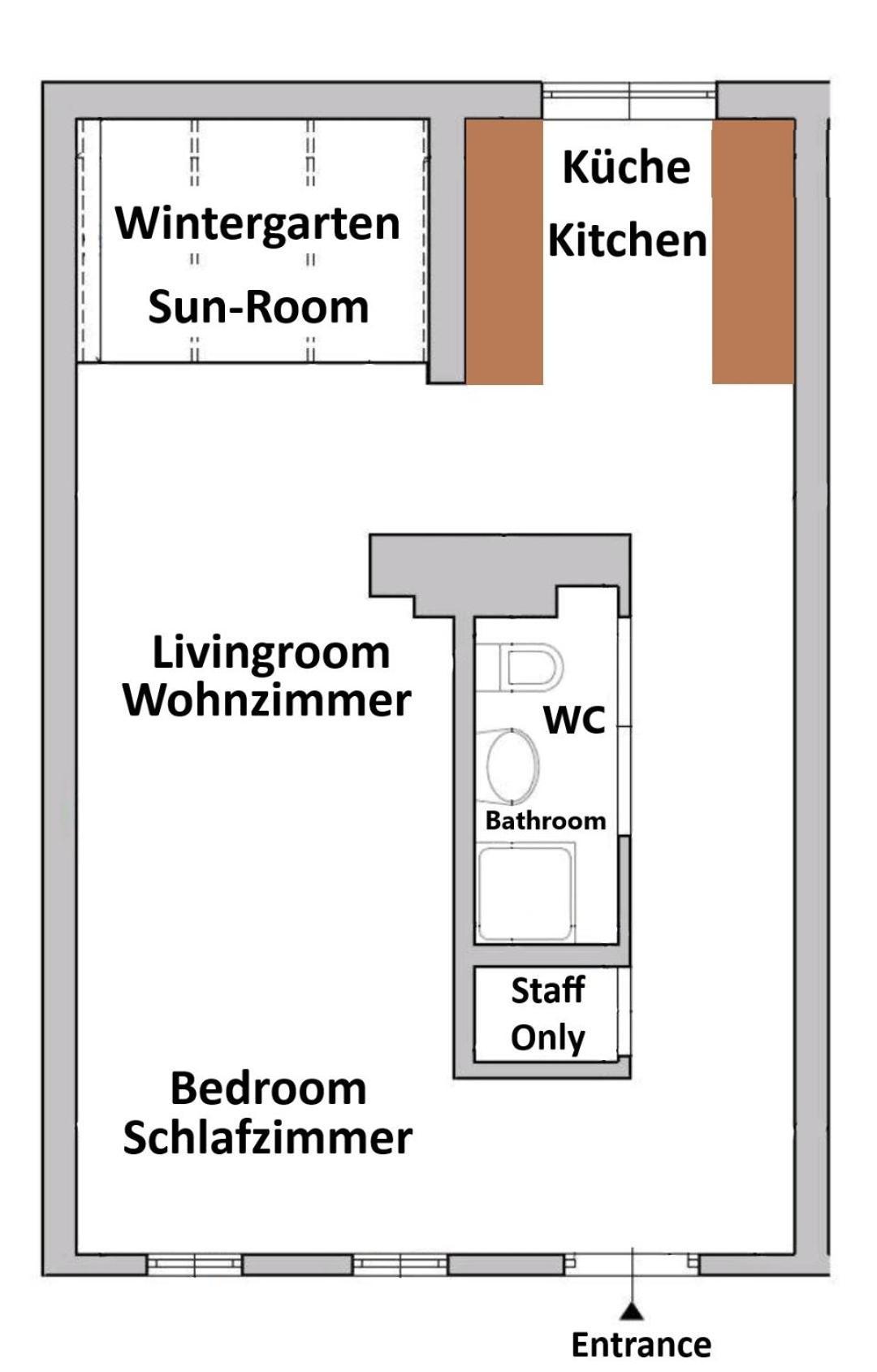 Schoenbrunn Gardens Vienna Apartment מראה חיצוני תמונה